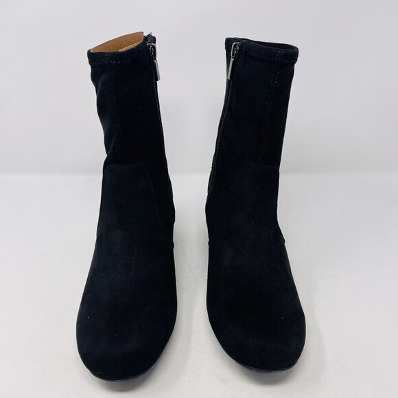 Kenneth Cole Reaction Womens Size 7.5M Road Stretch Block Heel Booties Black $99 - Picture 7 of 10